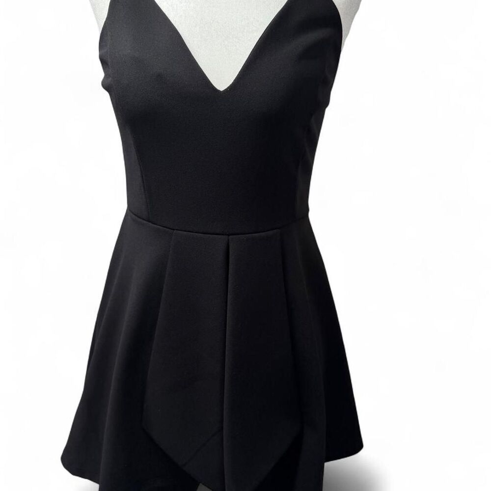 Privileged Women's Black Playsuit-romper